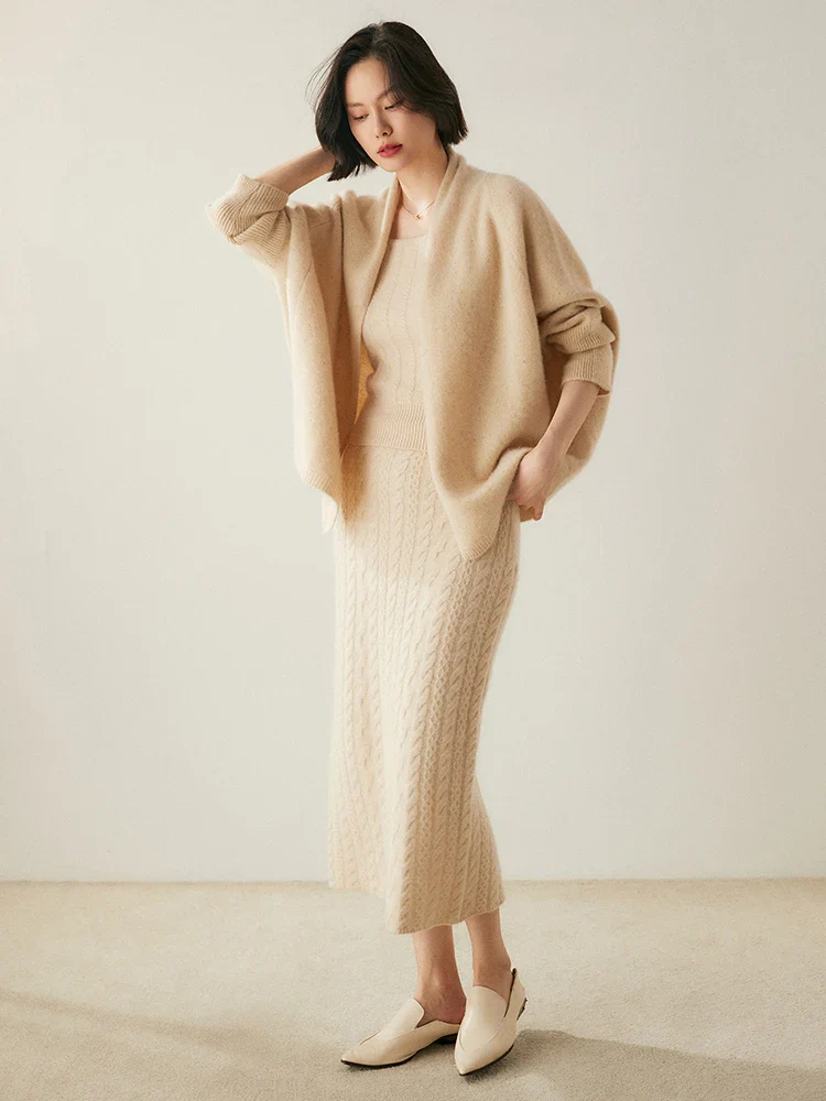 Briarwood Cashmere Shawl Sweater - Image 4