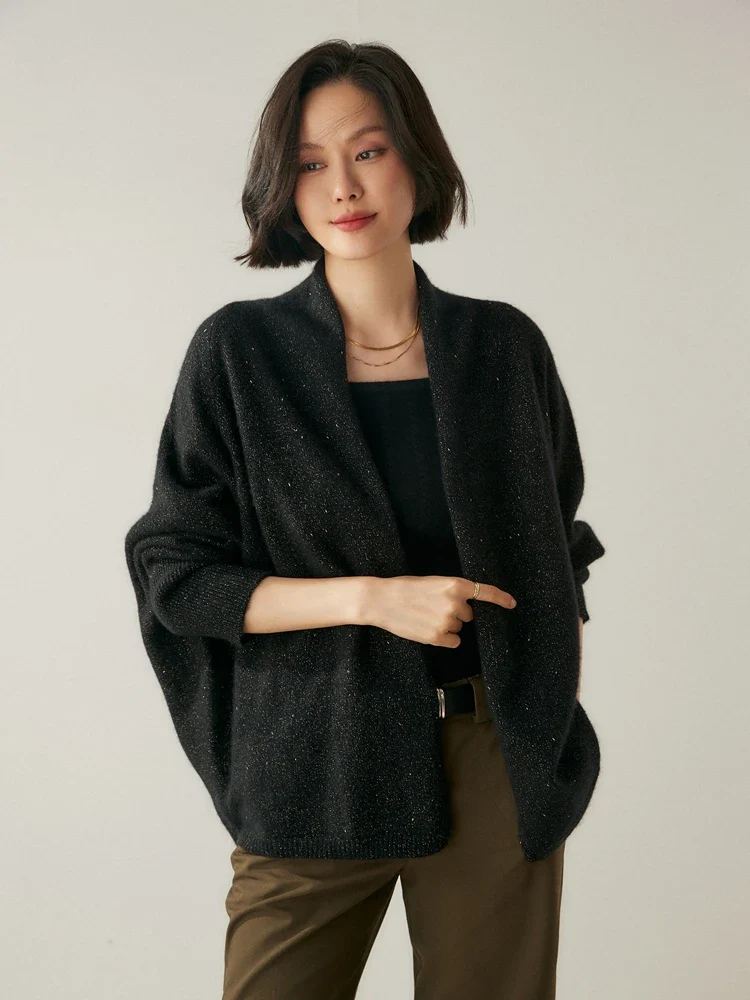 Briarwood Cashmere Shawl Sweater - Image 5