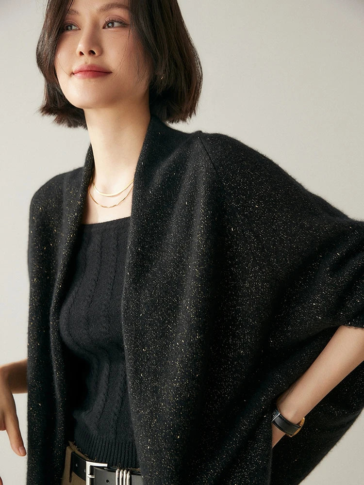 Briarwood Cashmere Shawl Sweater - Image 7