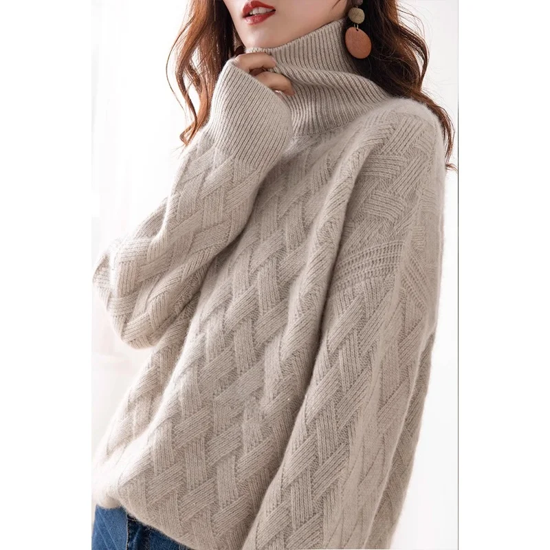Cambria Cable Turtleneck Sweater - Image 12
