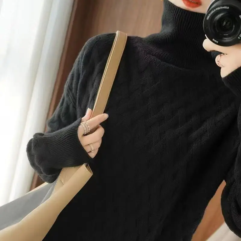 Cambria Cable Turtleneck Sweater - Image 13