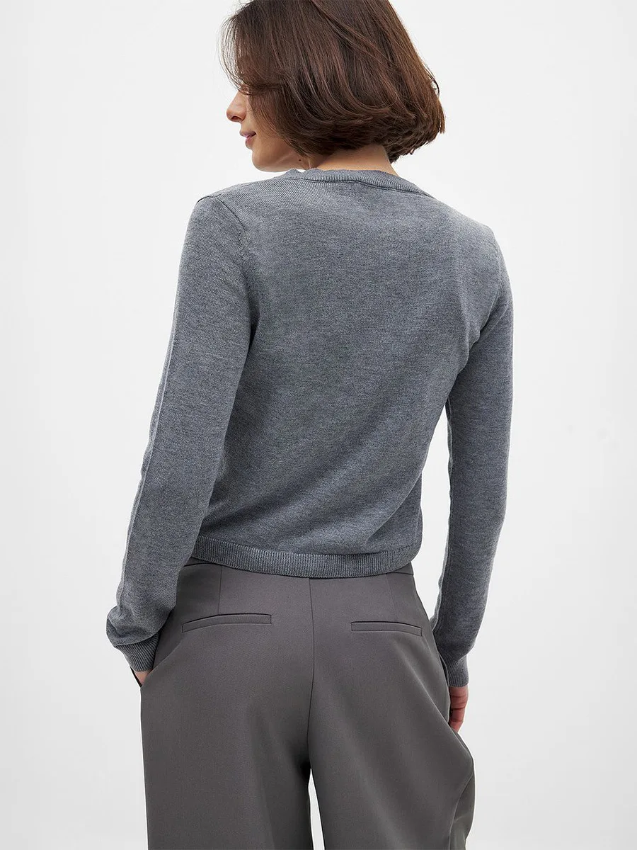 Camille Knit Button Cardigan - Image 2