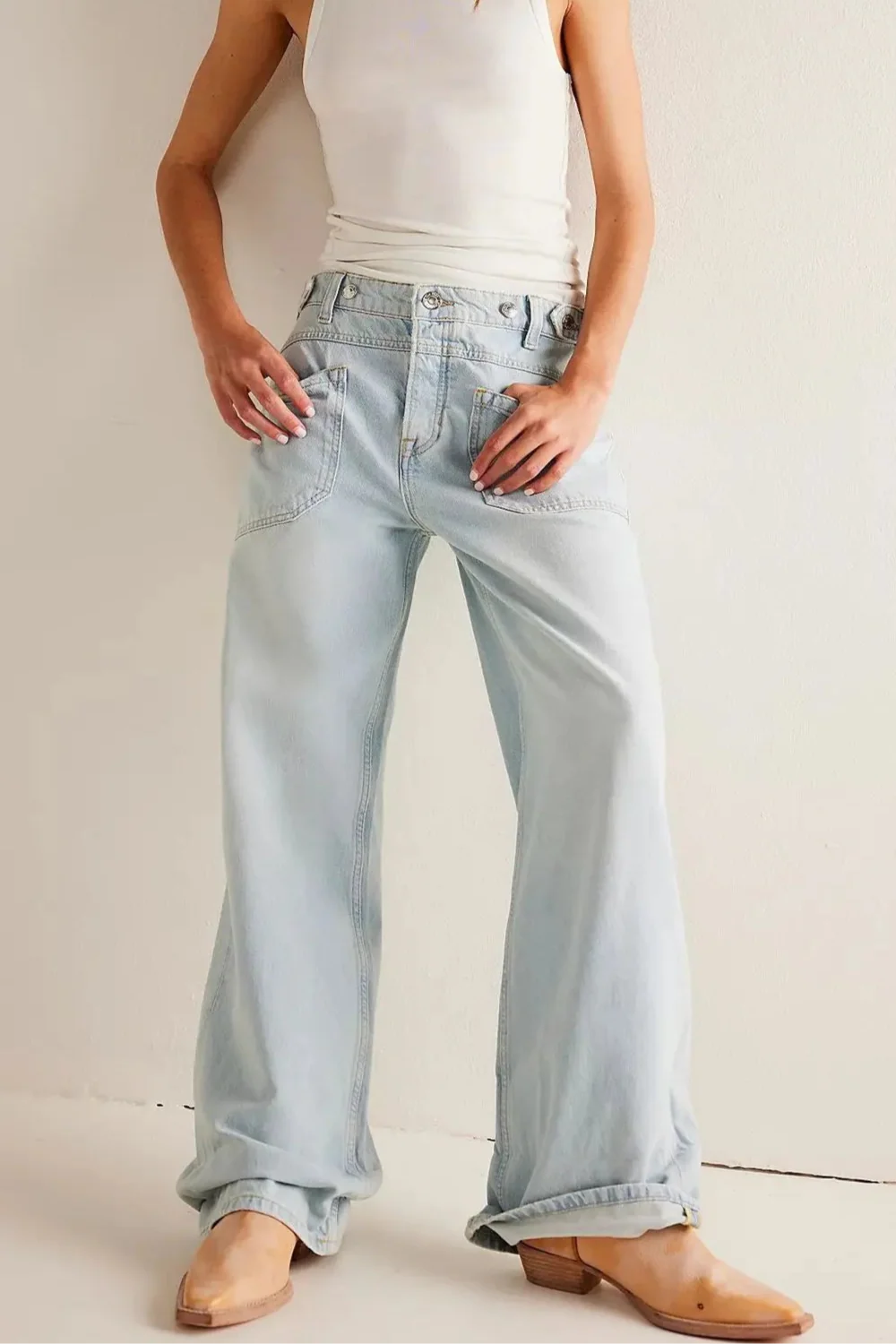 Candace High-Waist Wide-Leg Denims - Image 12