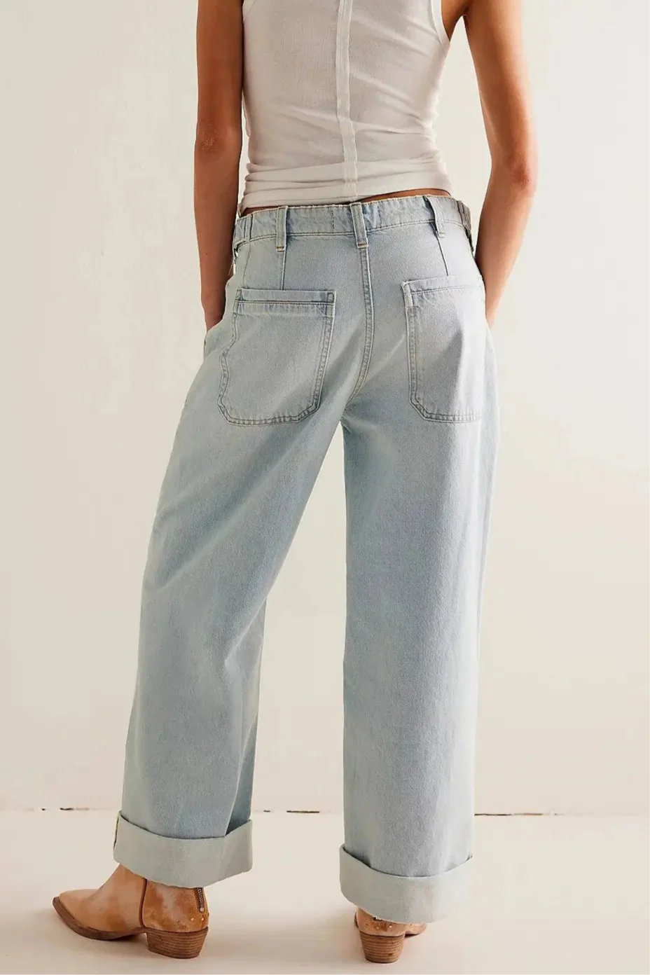 Candace High-Waist Wide-Leg Denims - Image 14