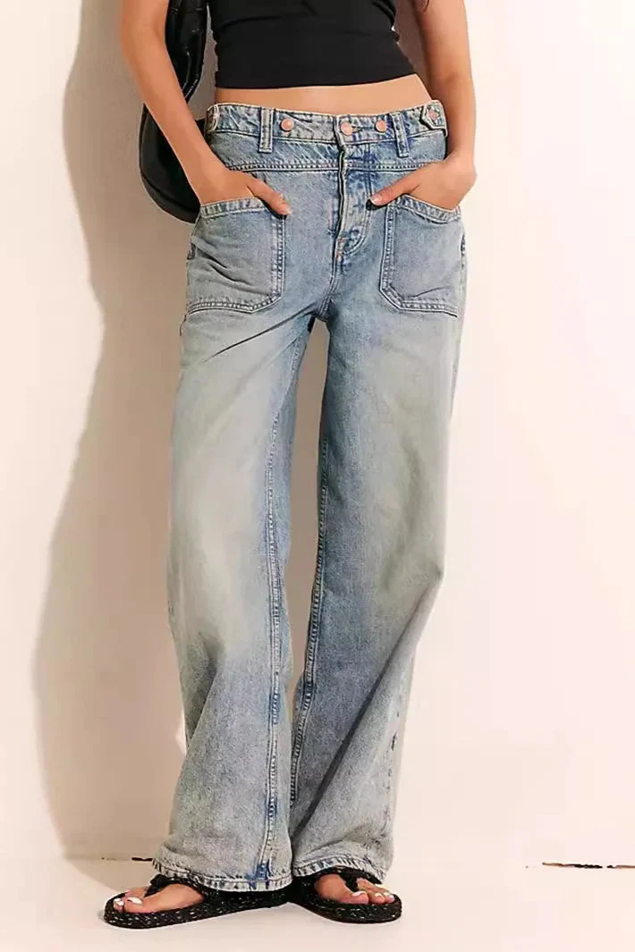 Candace High-Waist Wide-Leg Denims - Image 16