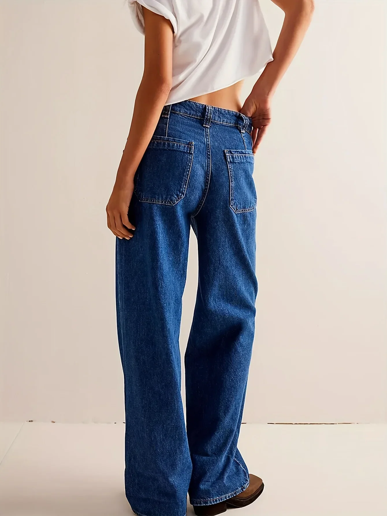 Candace High-Waist Wide-Leg Denims - Image 5
