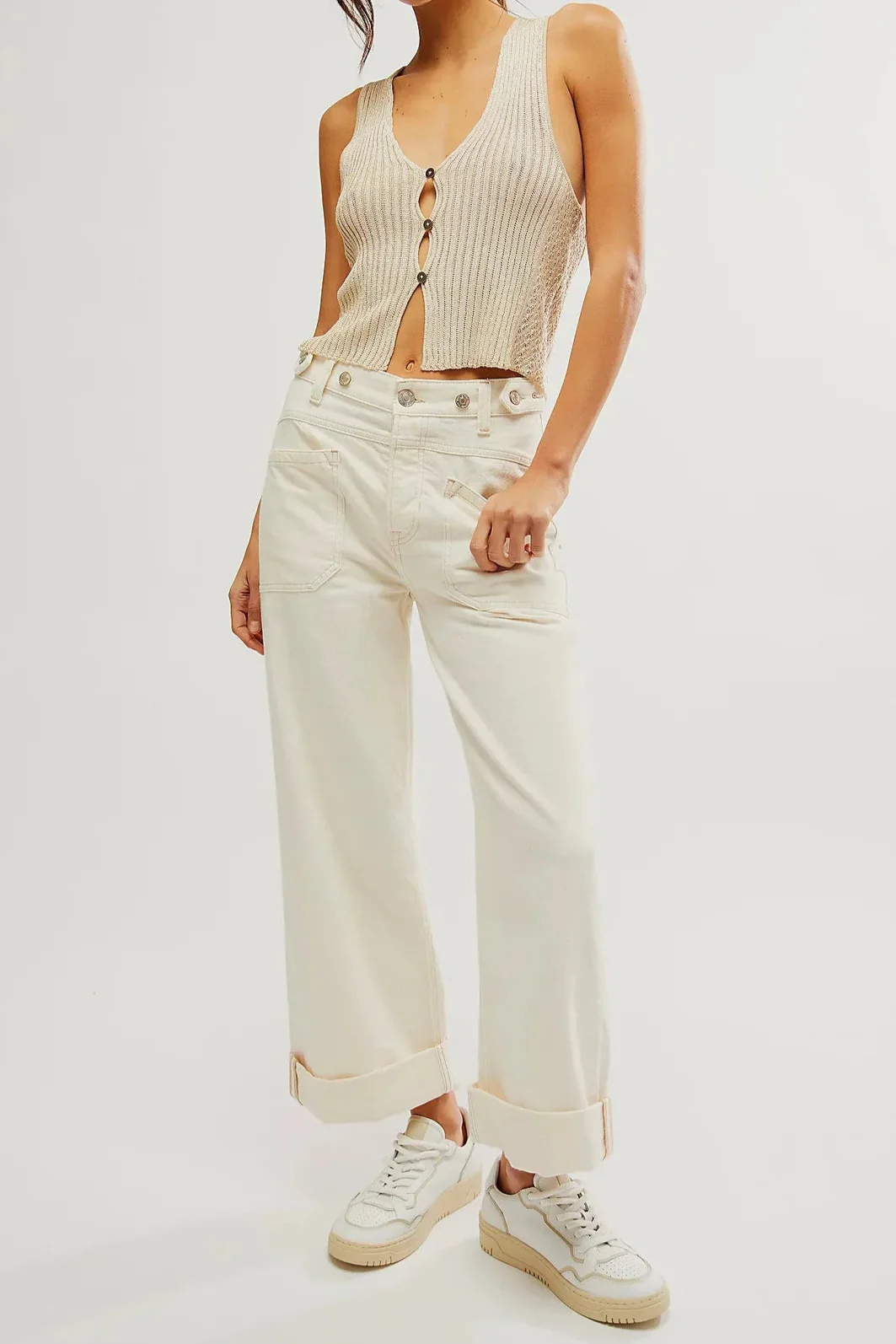 Candace High-Waist Wide-Leg Denims - Image 8