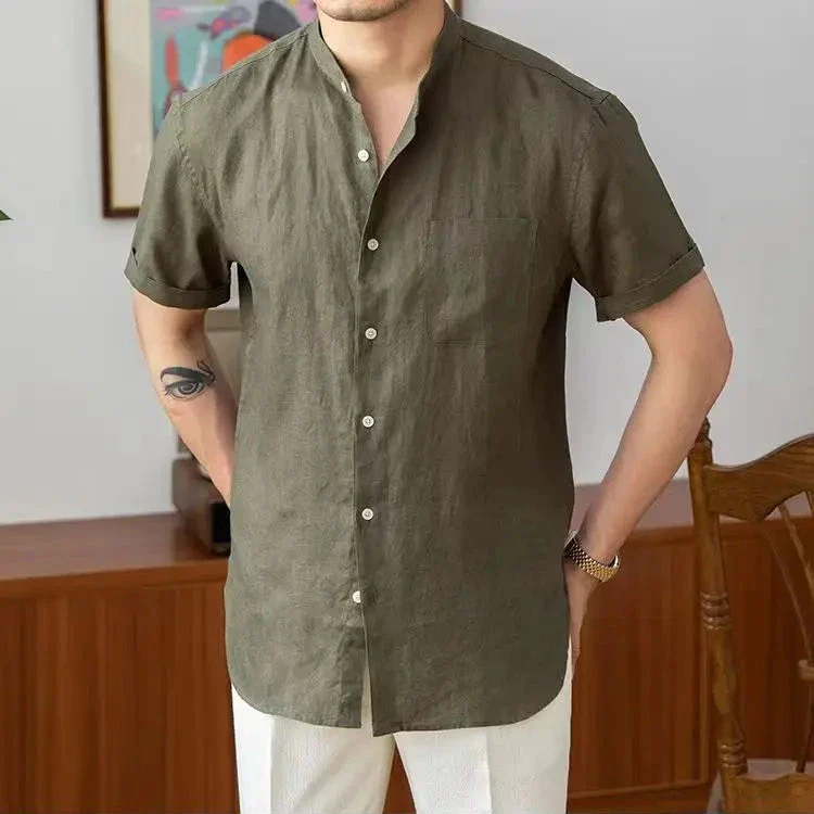 Capri Breeze Linen Shirt - Image 13