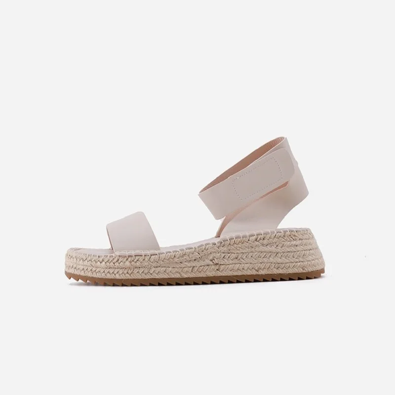 Classic Women's Leather Strap Sandals - Image 3