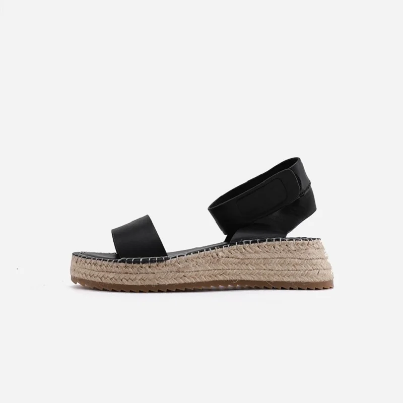Classic Women's Leather Strap Sandals - Image 4
