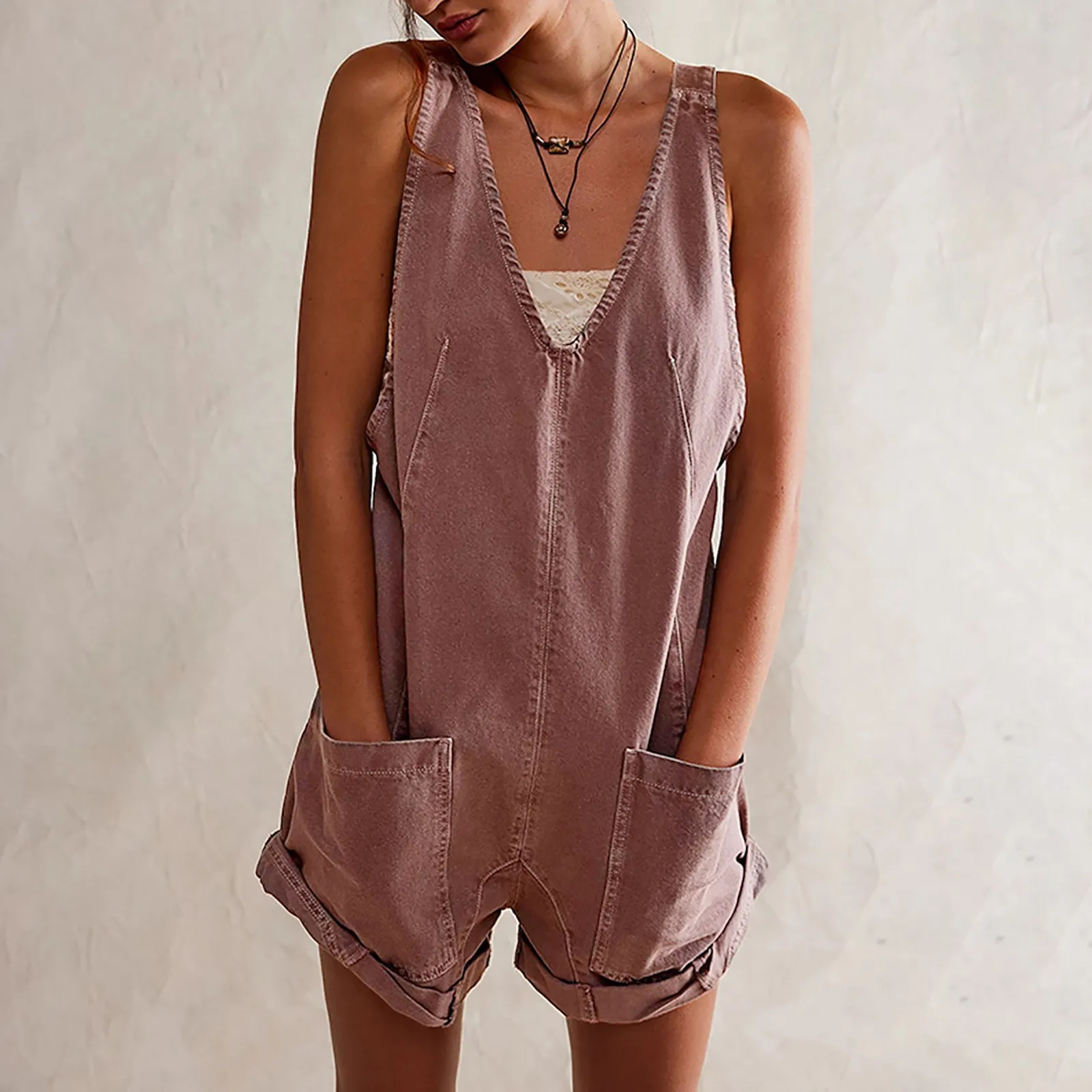 Capri One-Piece Jumpsuit - Image 2
