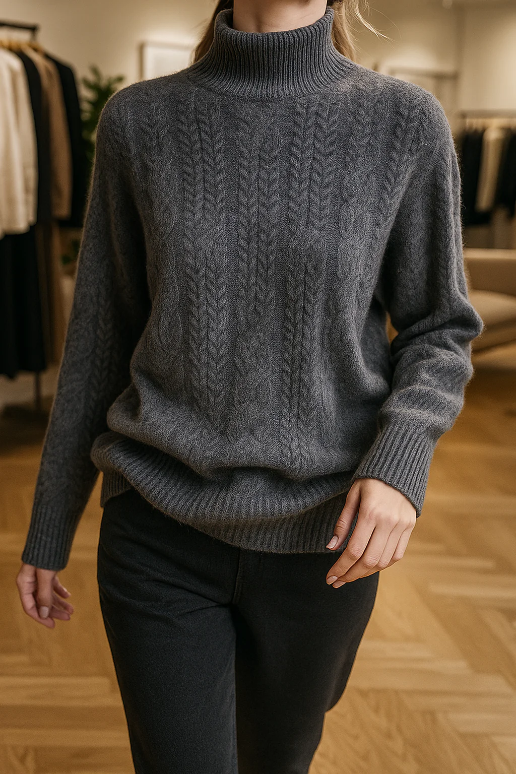 Carinthia Cable Knit Sweater - Image 3