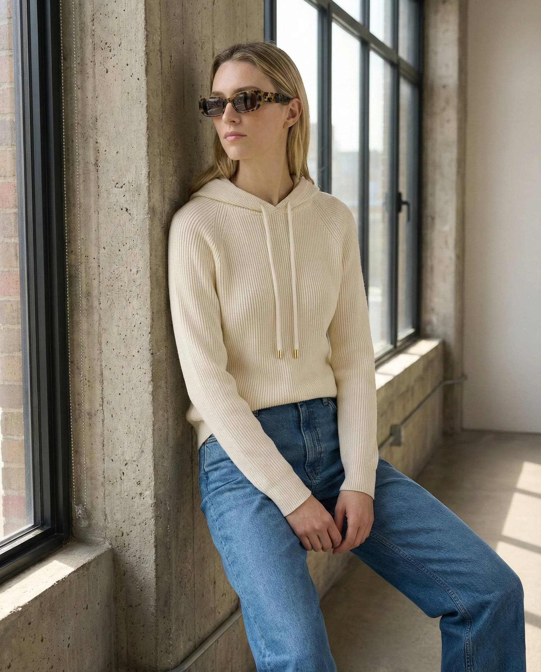 Downtown Classic Women's Hoodie - Image 4