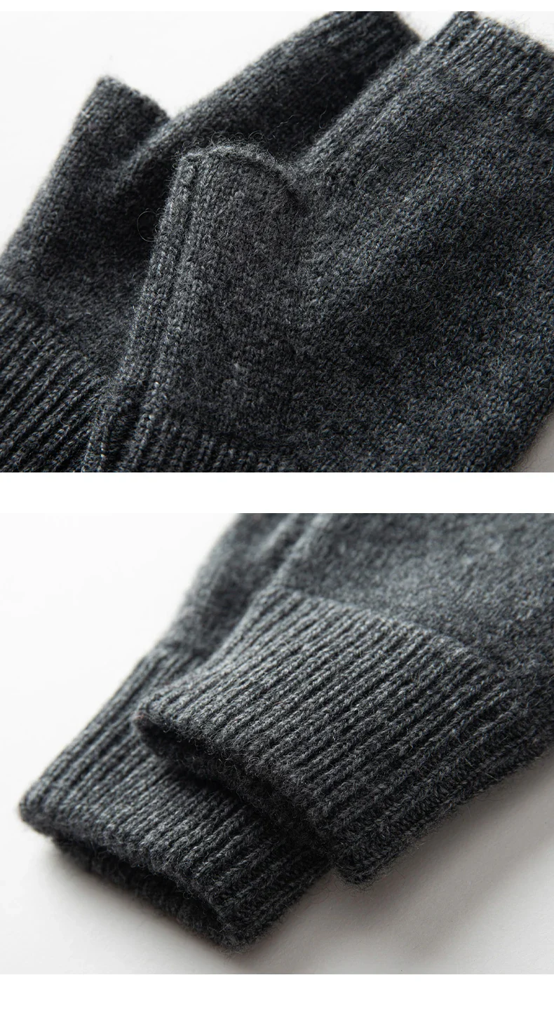 Cashmere Fingerless Mitts - Image 12