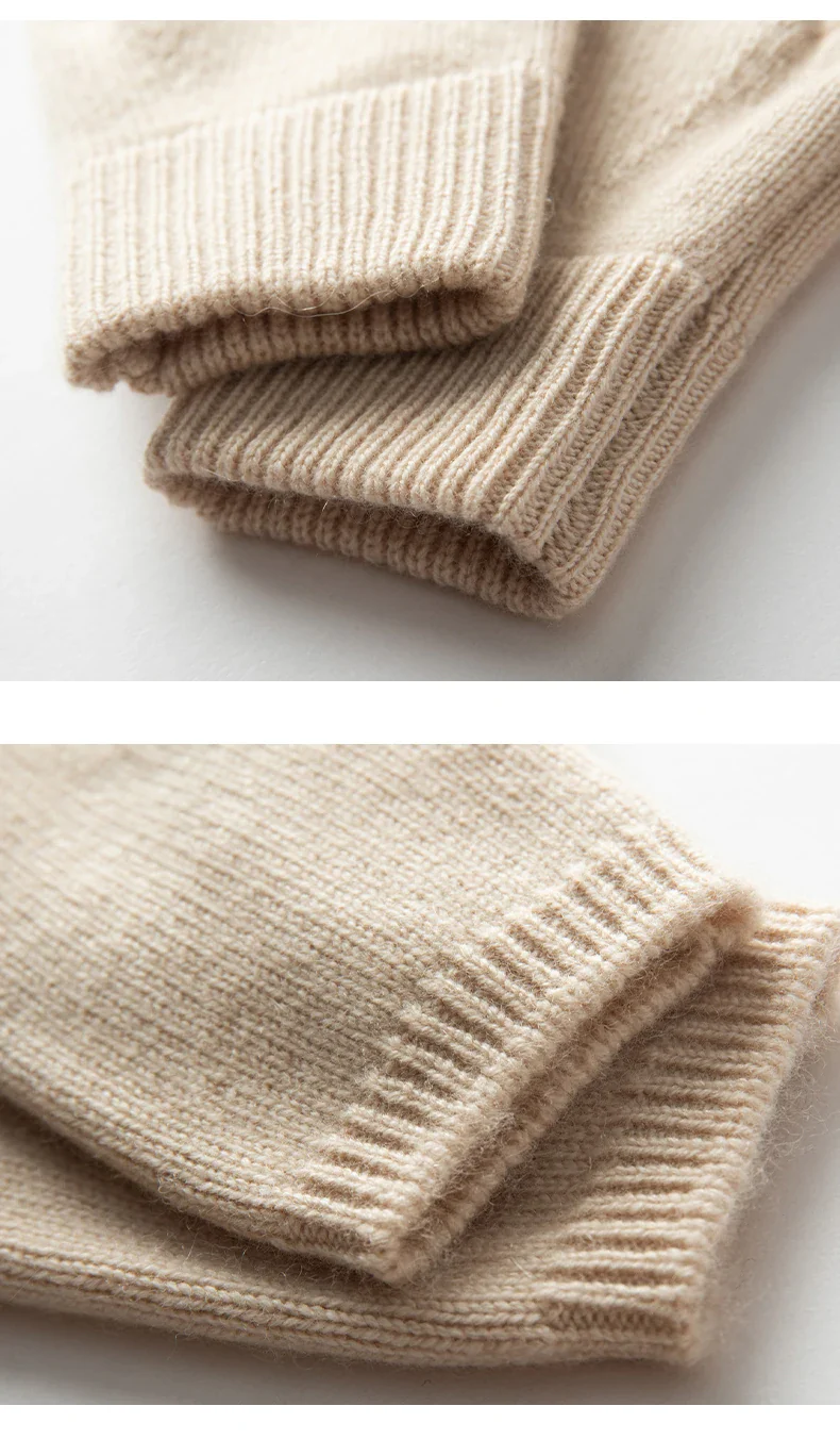 Cashmere Fingerless Mitts - Image 14