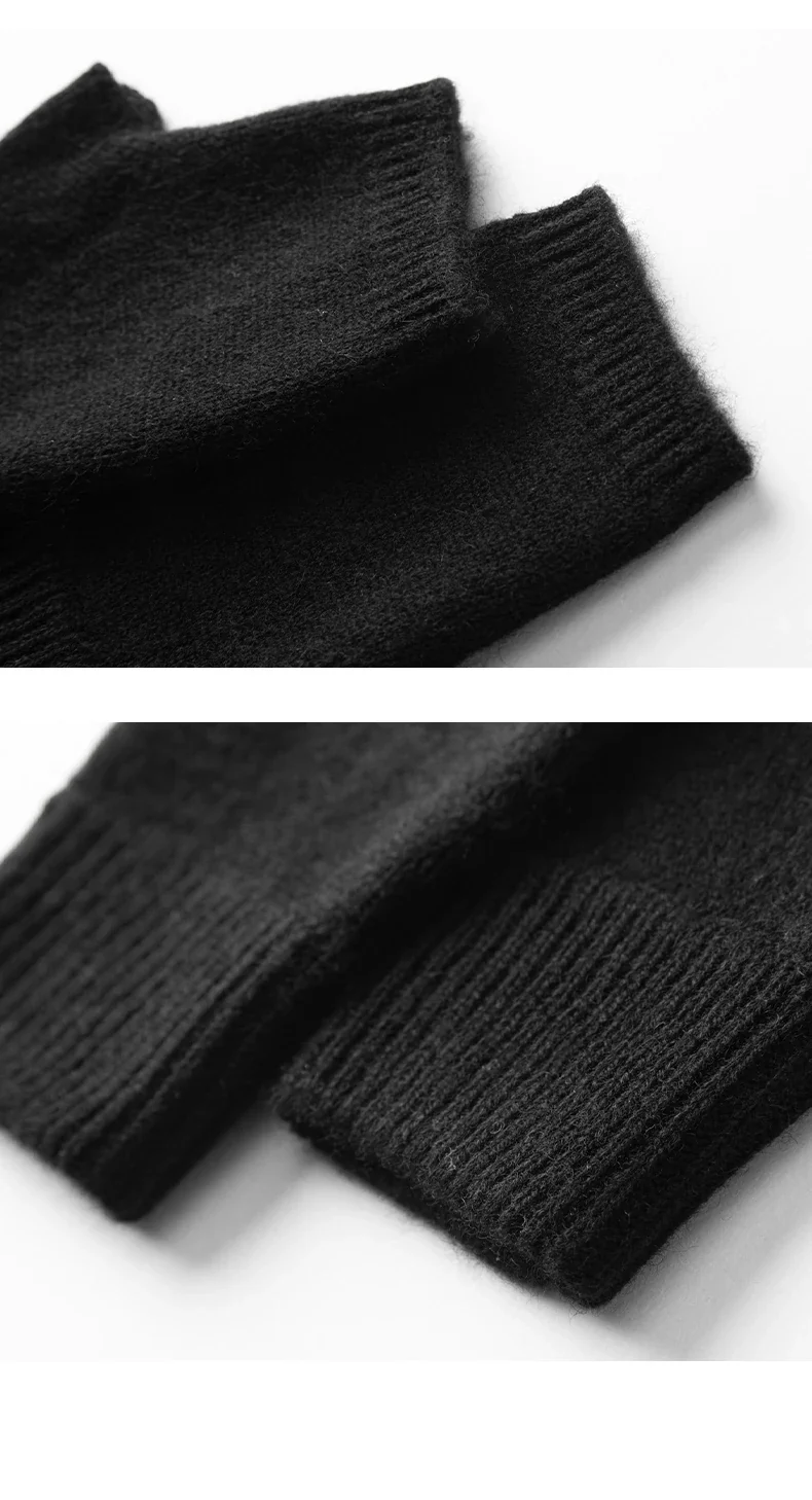 Cashmere Fingerless Mitts - Image 17