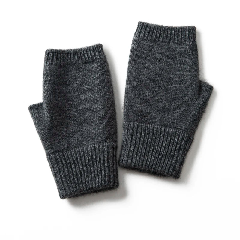 Cashmere Fingerless Mitts - Image 4