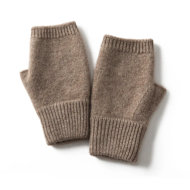 Cashmere Fingerless Mitts - Image 5