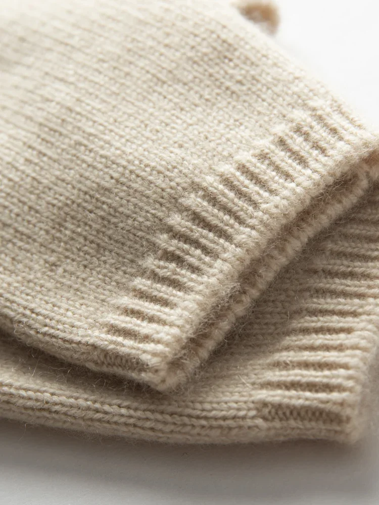 Cashmere Fingerless Mitts - Image 6
