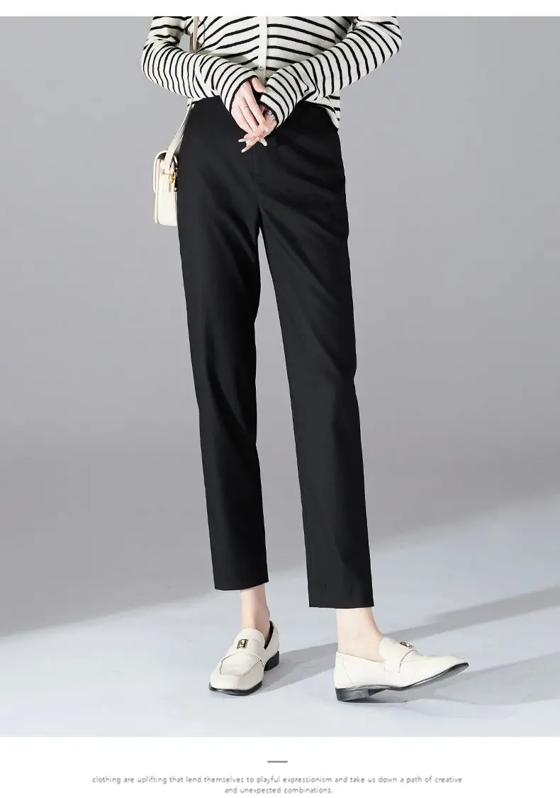 Castello High-Waist Trousers - Image 12