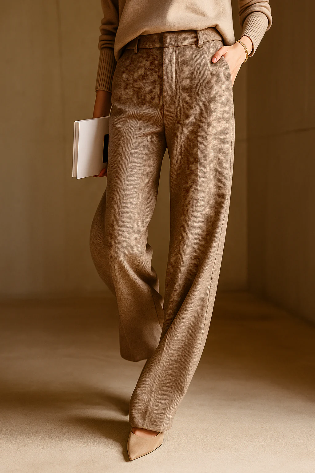 Torino Classic Wool Women's Trousers - Image 23