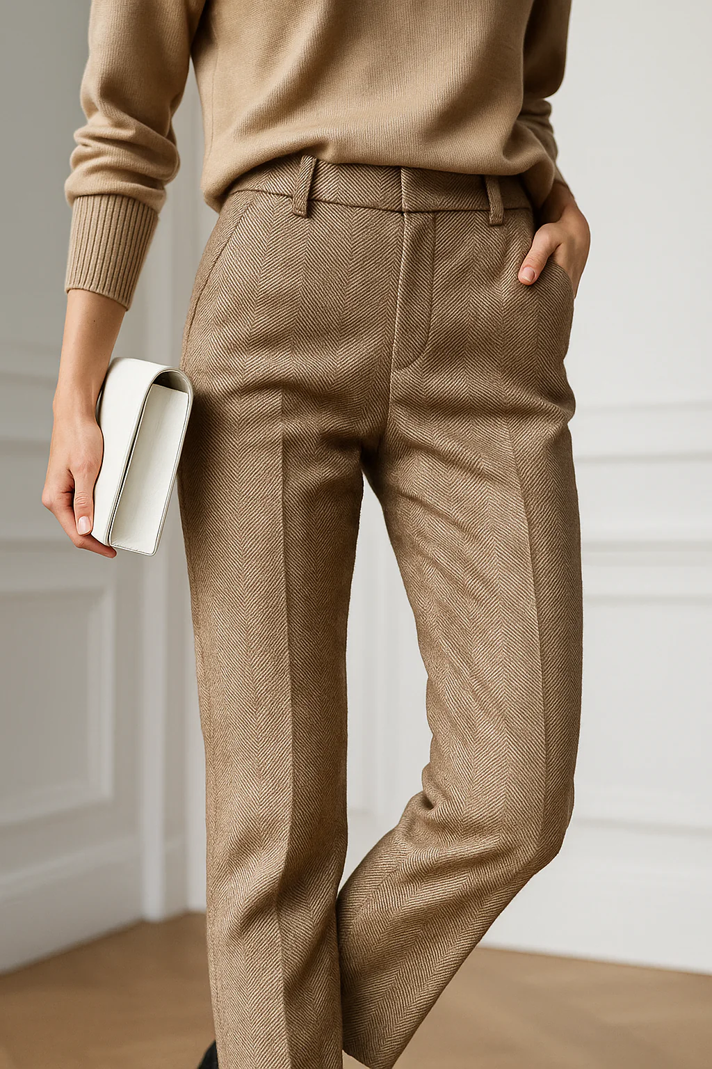 Torino Classic Wool Women's Trousers - Image 29