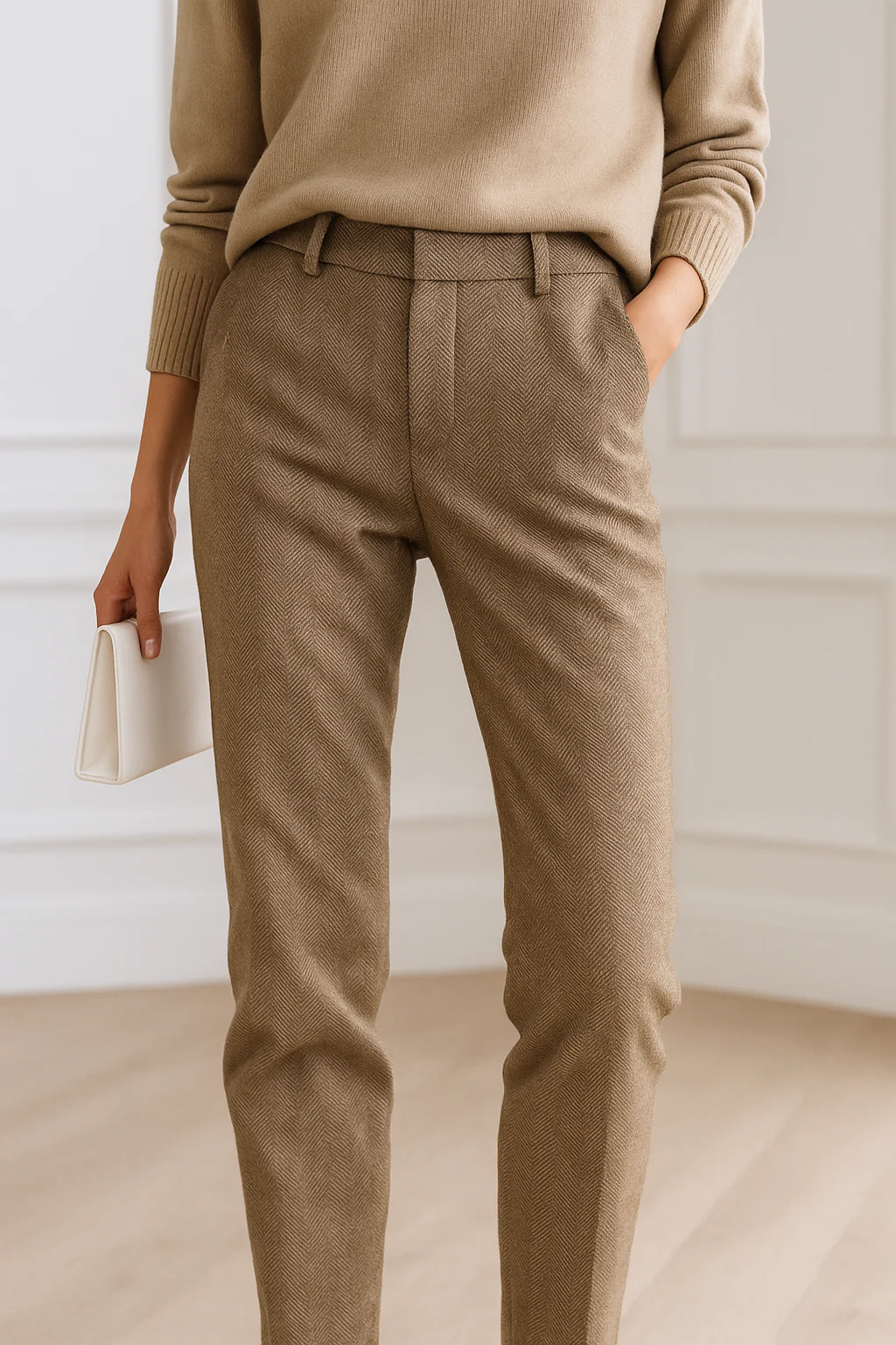Torino Classic Wool Women's Trousers - Image 34