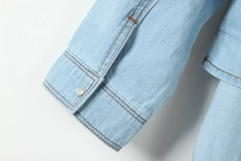 Cool Summer Denim Crop-Top - Image 10