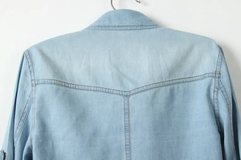 Cool Summer Denim Crop-Top - Image 11