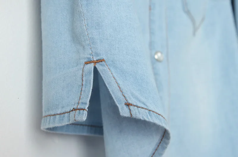 Cool Summer Denim Crop-Top - Image 12