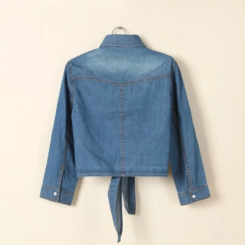 Cool Summer Denim Crop-Top - Image 15