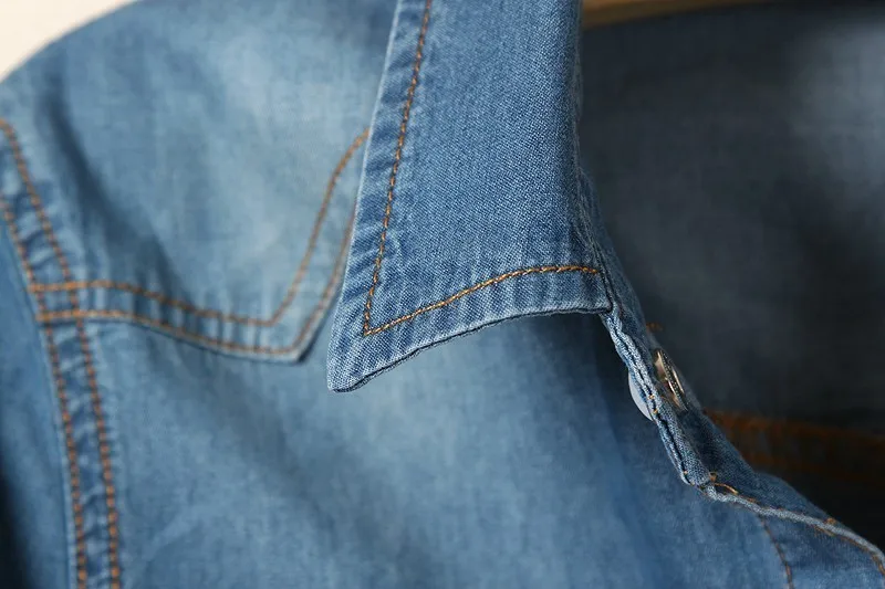 Cool Summer Denim Crop-Top - Image 17