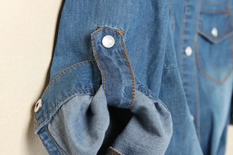 Cool Summer Denim Crop-Top - Image 20