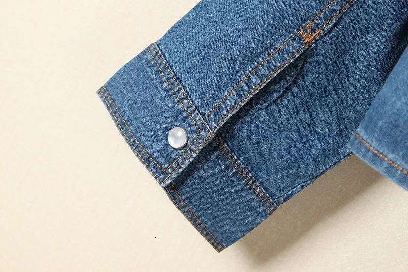 Cool Summer Denim Crop-Top - Image 21