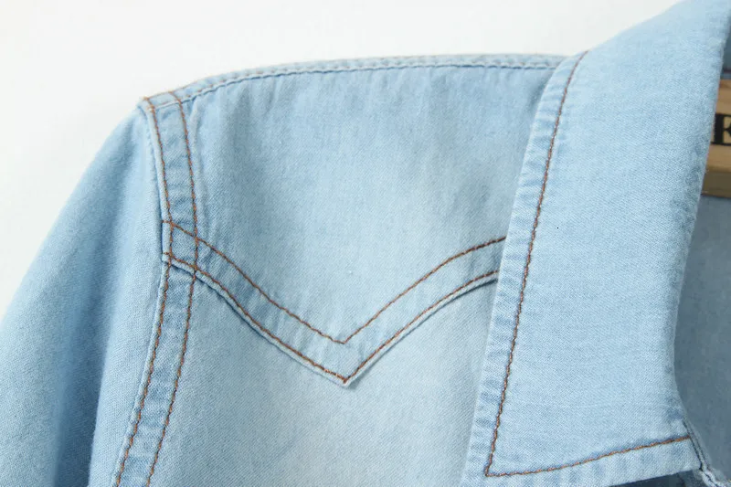 Cool Summer Denim Crop-Top - Image 6