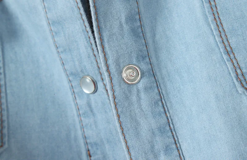 Cool Summer Denim Crop-Top - Image 8