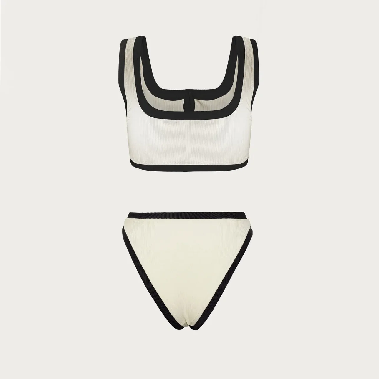 Côte Noir Button Trim Bikini Set - Image 6