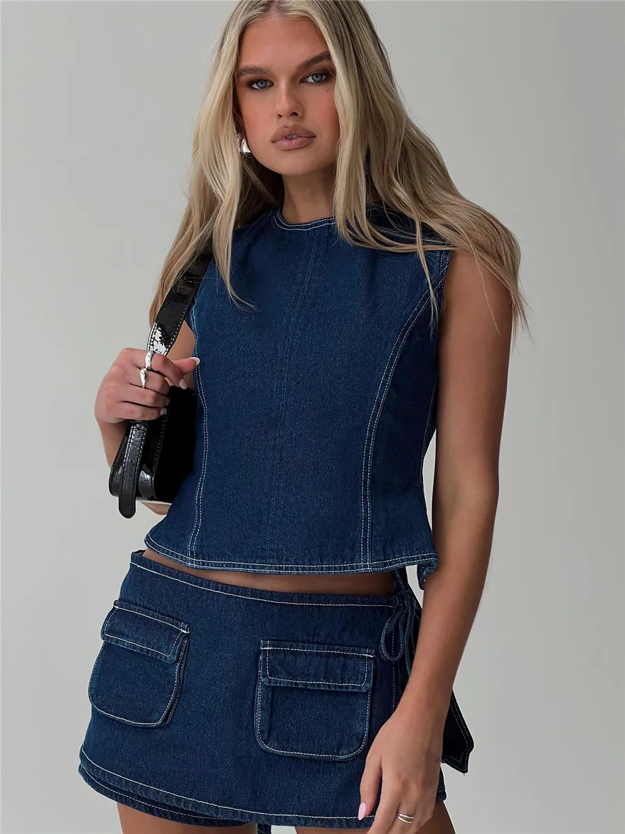 Dakota Pocket Mini Skirt - Image 18