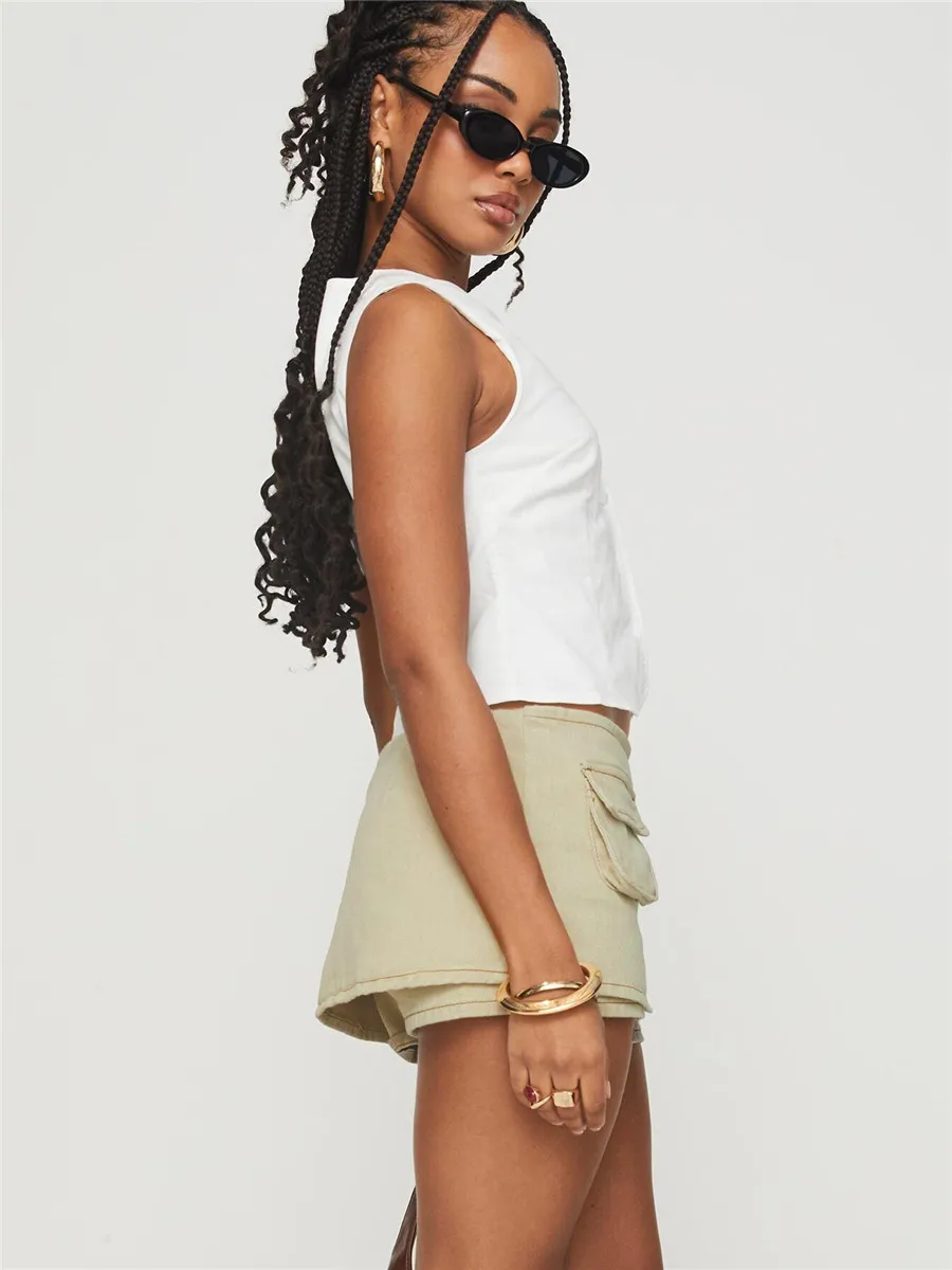 Dakota Pocket Mini Skirt - Image 31