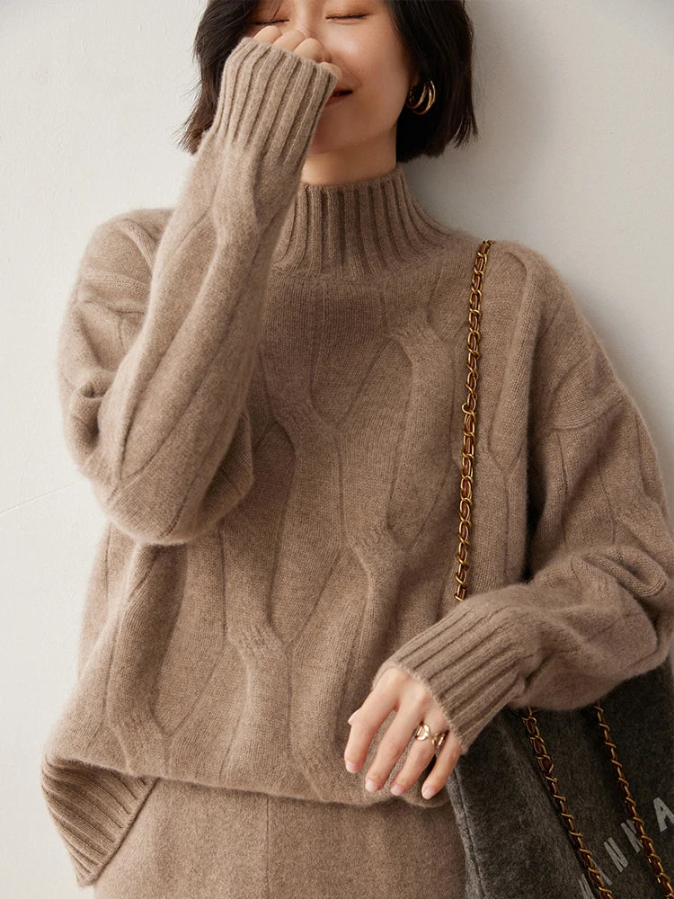 Diana 100% Cashmere Sweater - Image 3