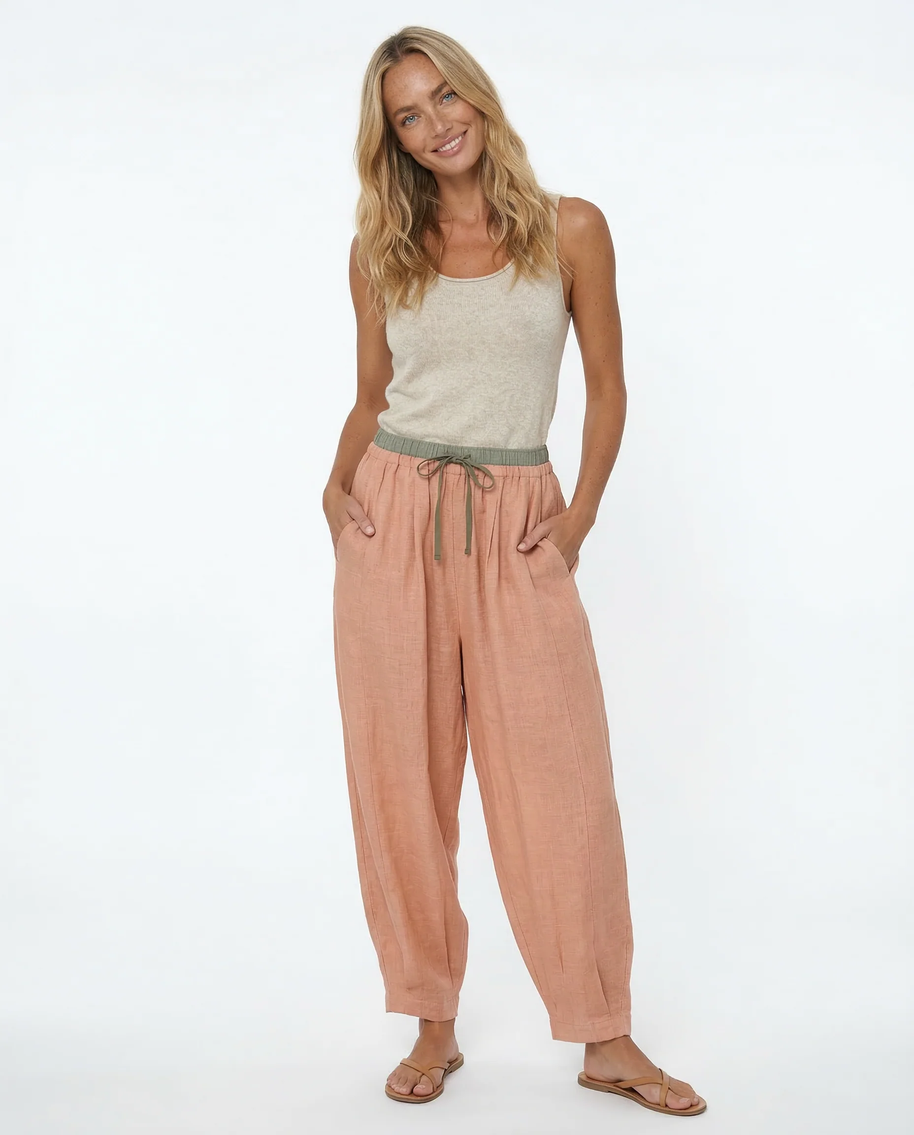 Éline Linen Trousers