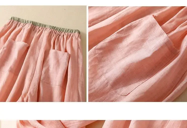 Éline Linen Trousers - Image 30