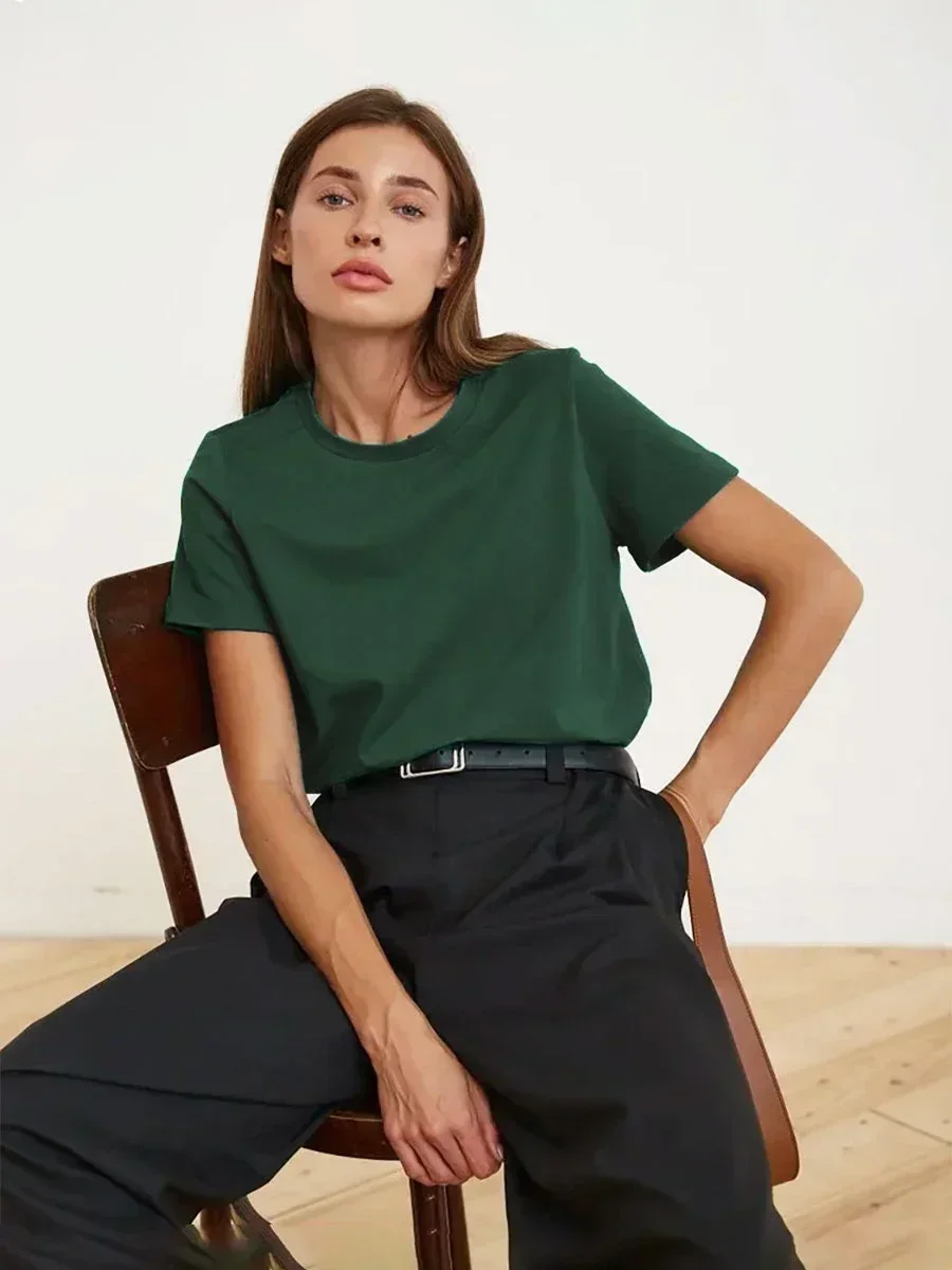 Elise Everyday 100% Cotton Tee - Image 19