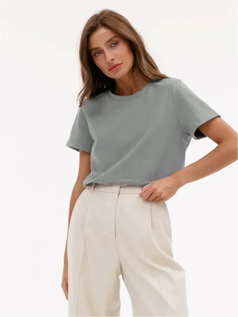 Elise Everyday 100% Cotton Tee - Image 23
