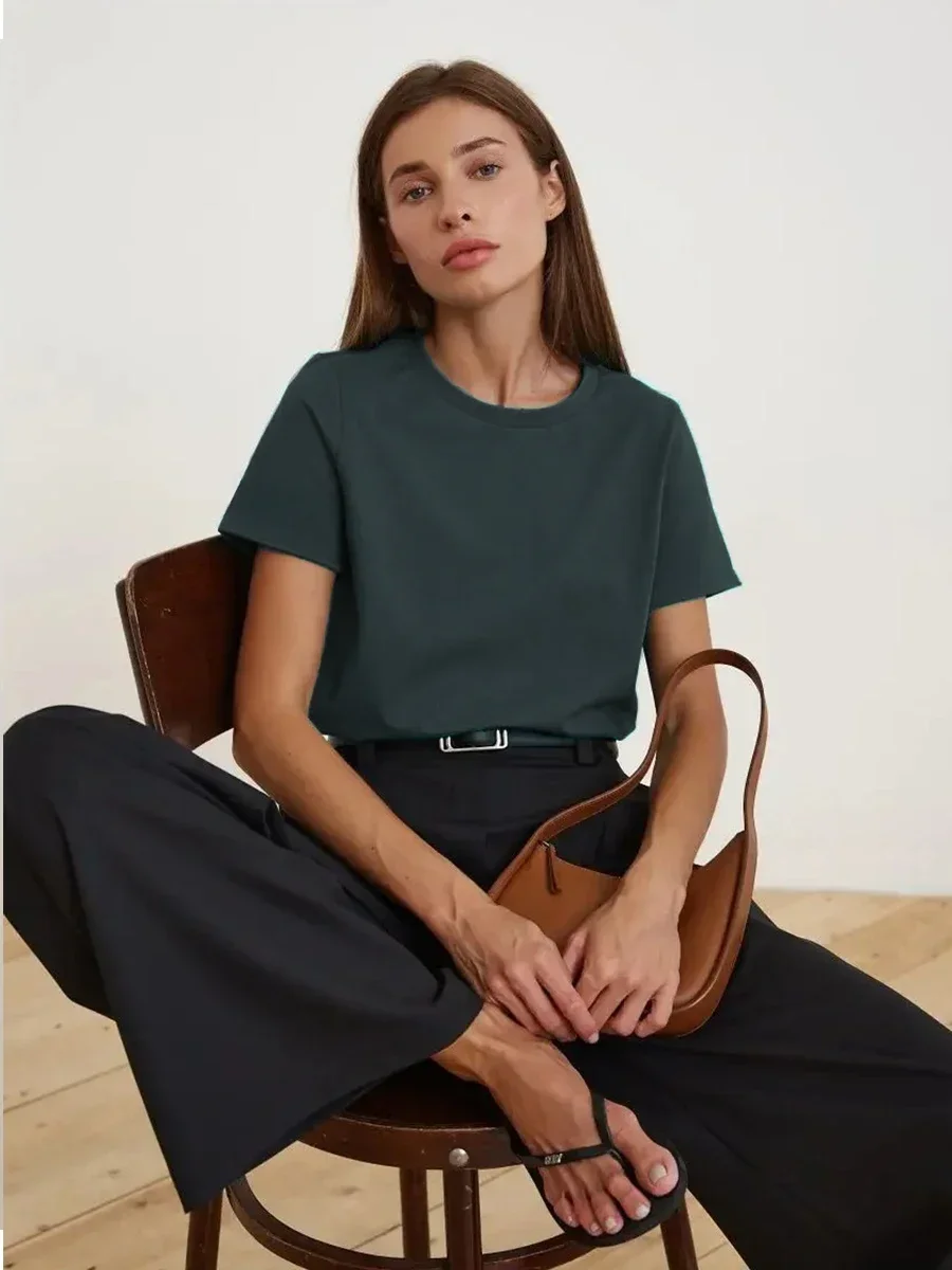 Elise Everyday 100% Cotton Tee - Image 26