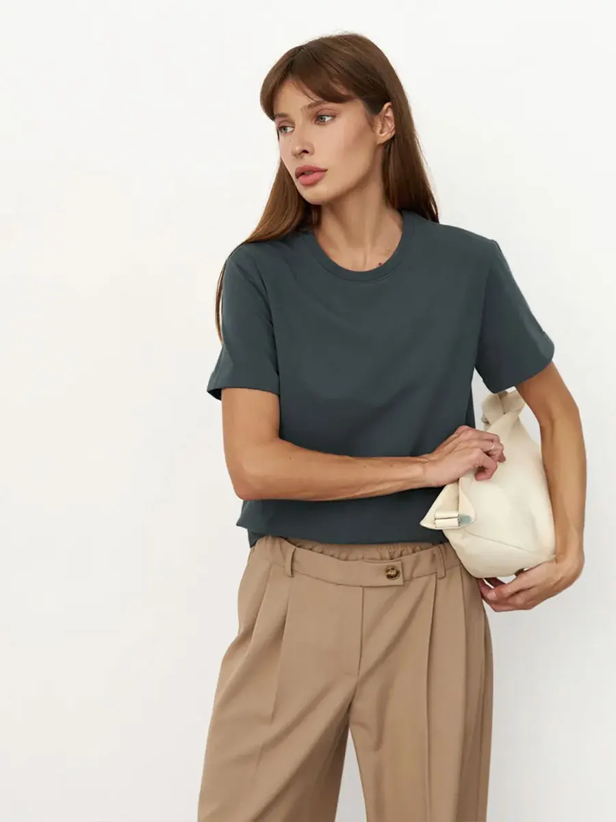 Elise Everyday 100% Cotton Tee - Image 27