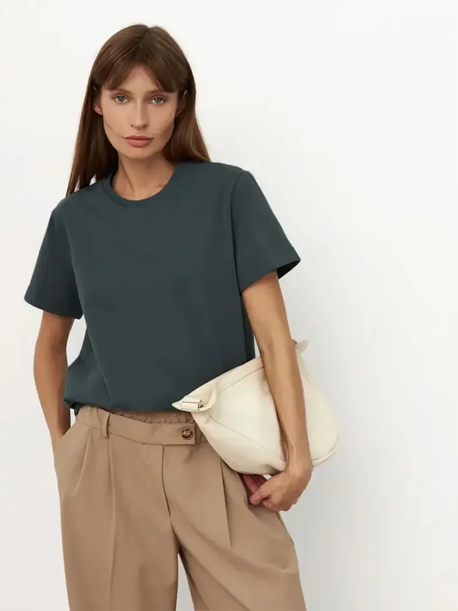 Elise Everyday 100% Cotton Tee - Image 29