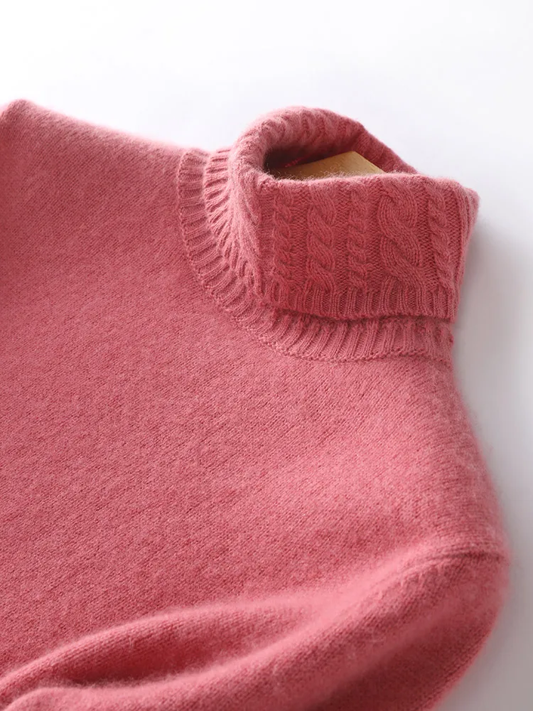 Valentina 100% Merino Turtleneck - Image 11