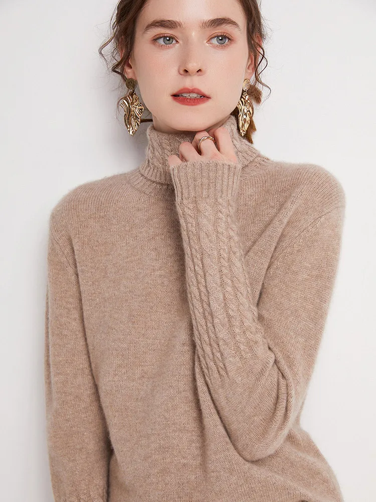 Valentina 100% Merino Turtleneck - Image 12