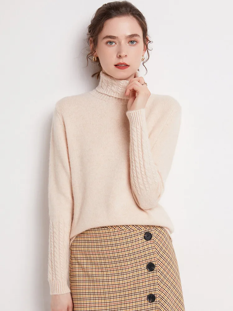 Valentina 100% Merino Turtleneck - Image 14